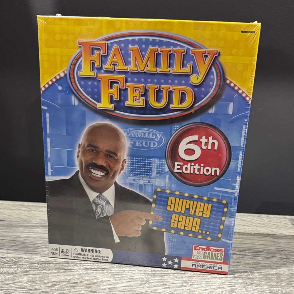 NEW: Family Feud: Survey Says (6th Edition) - Board Game